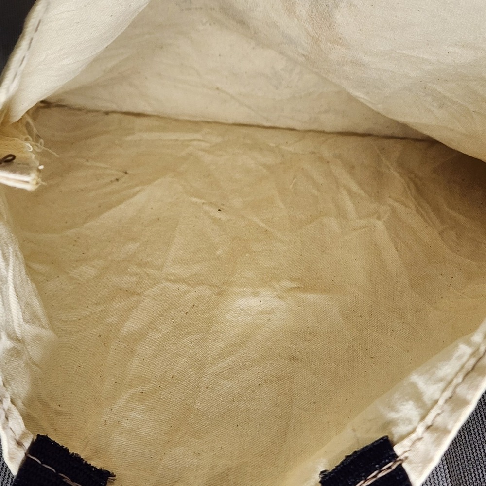 Vintage TeePee Creepers Tote Bag Sheepskin Native American Chief Louisiana Rare - Picture 6 of 6